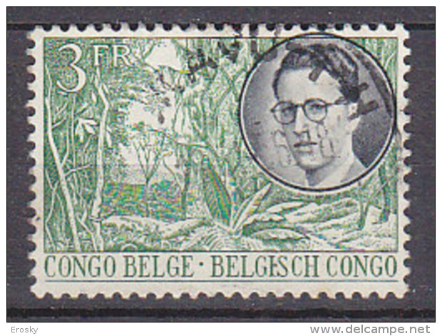 A0252 - CONGO BELGE Yv N°334 SERIE COURANTE - Oblitérés