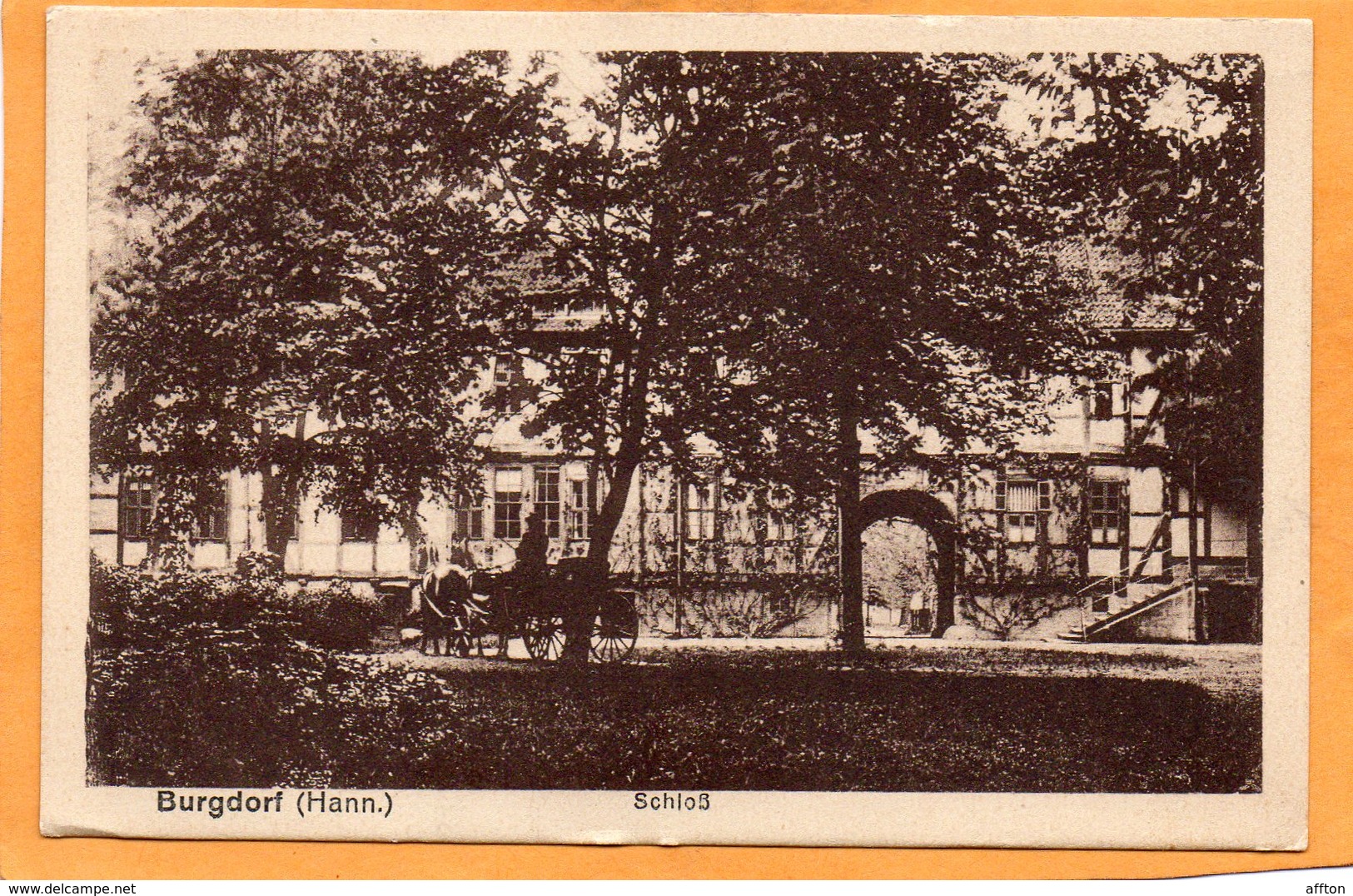 Burgdorf Hann 1910 Postcard - Burgdorf