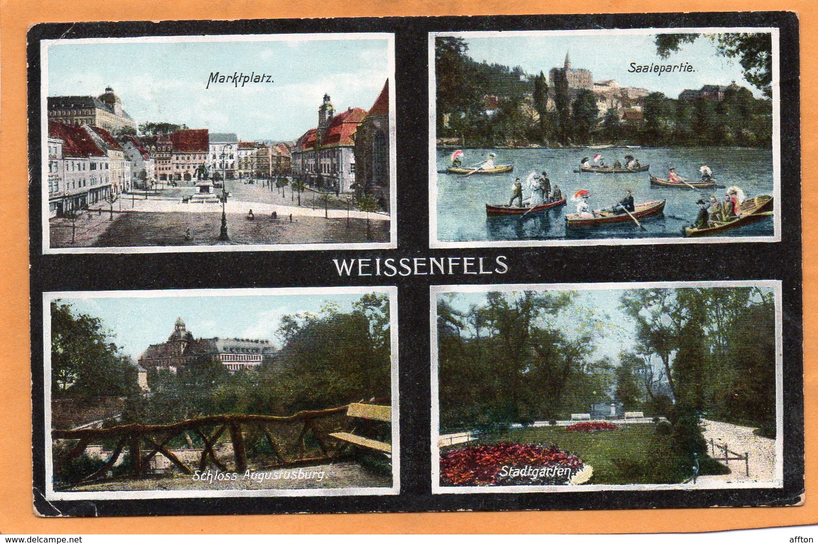 Weissenfels 1910 Postcard - Weissenfels