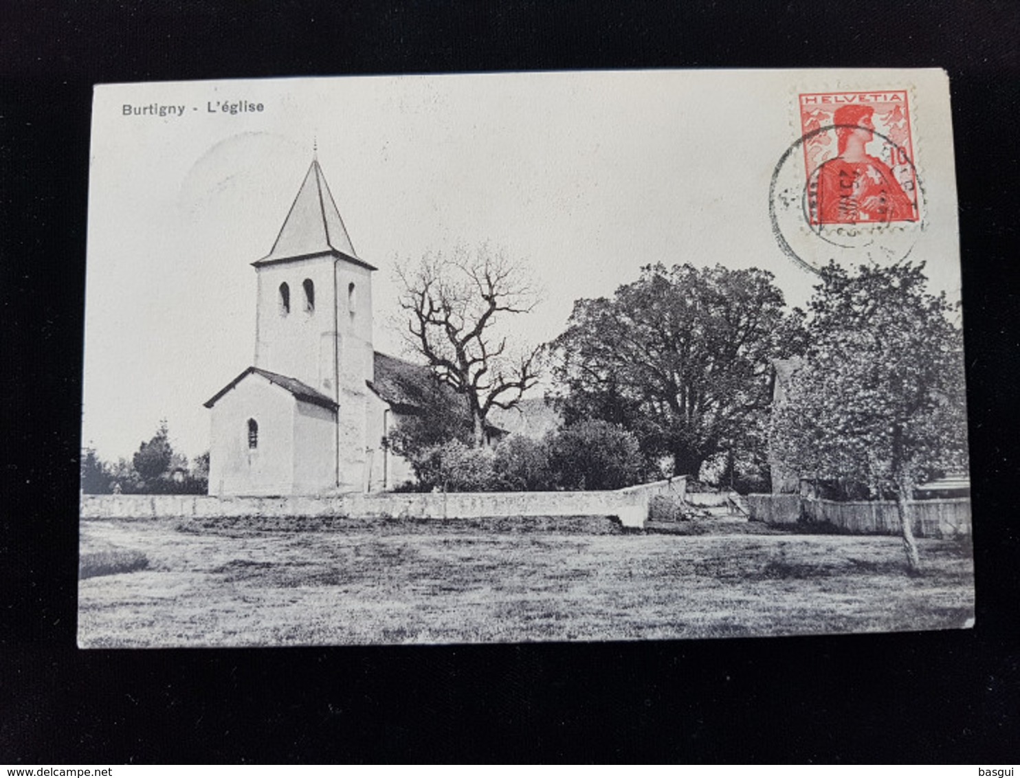 CPA Suisse Burtigny église - Burtigny