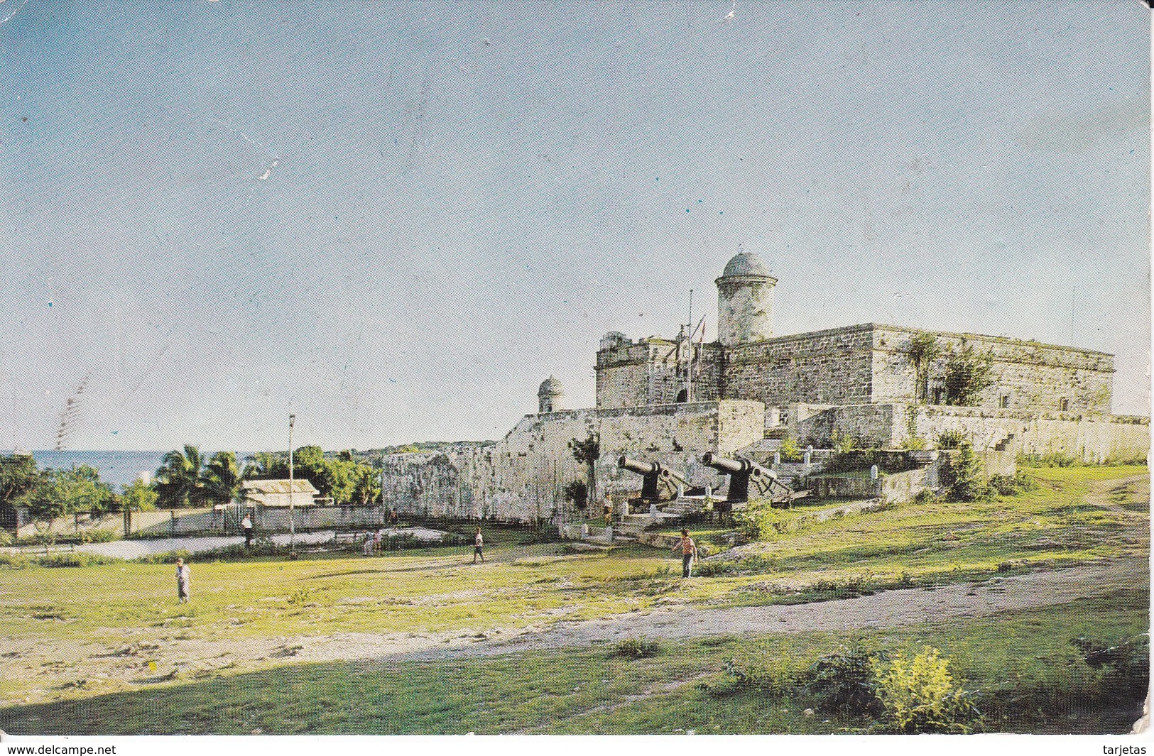 POSTAL DE CIENFUEGOS DEL CASTILLO DE JAGUA (CUBA) - Cuba