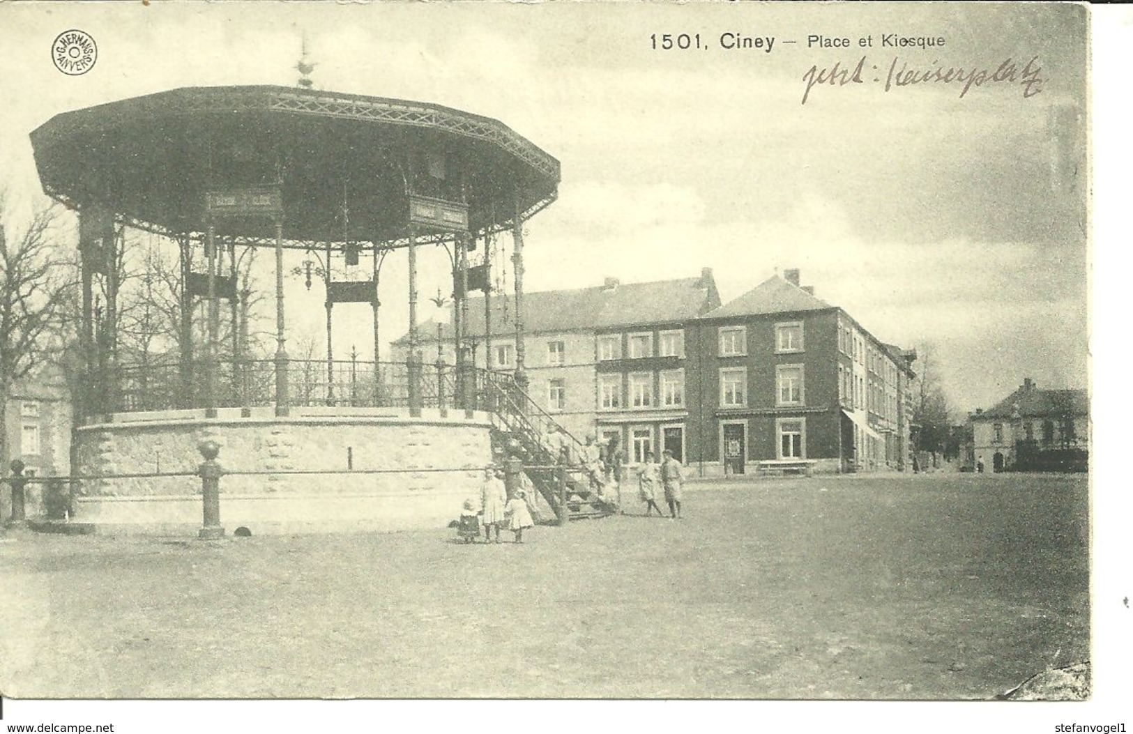 Ciney - Place Et Kiosque - Ciney