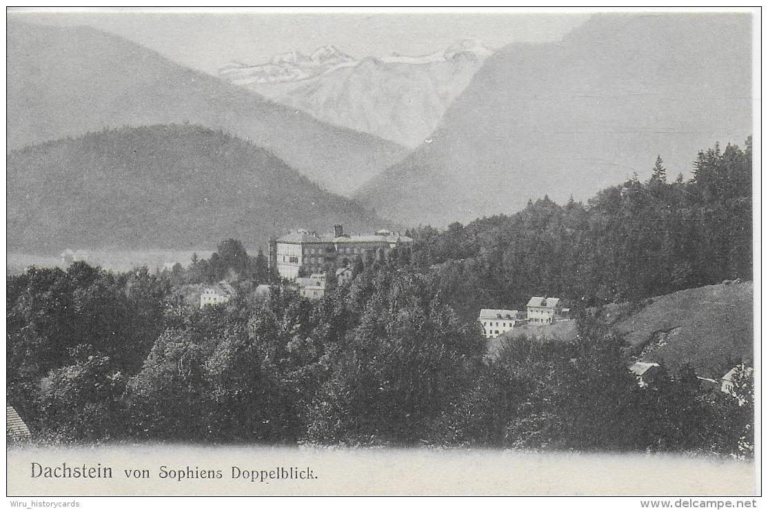 AK 0031  Bad Ischl - Dachstein Vom Sophiens Doppelblick / Verlag Lerch Um 1900-1910 - Bad Ischl