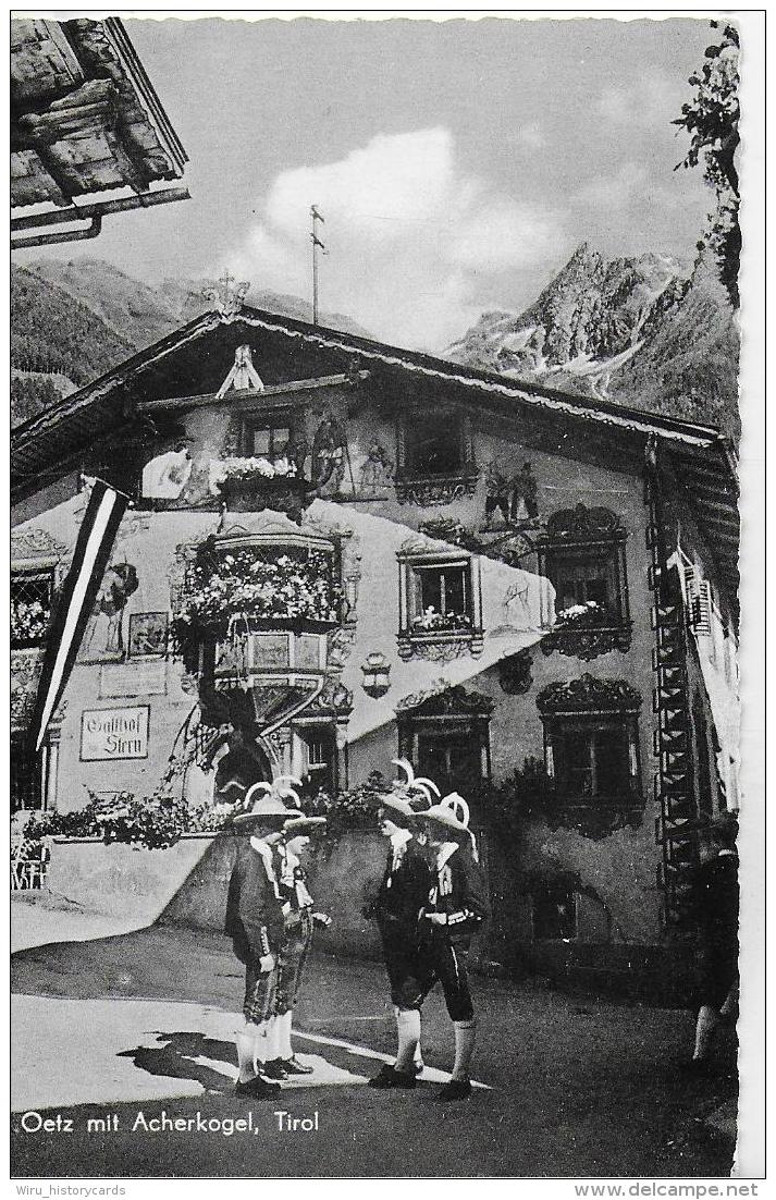 AK 0032  Oetz - Gasthof Stren ( Trachten ) / Verlag Schöllhorn Um 1950-60 - Oetz