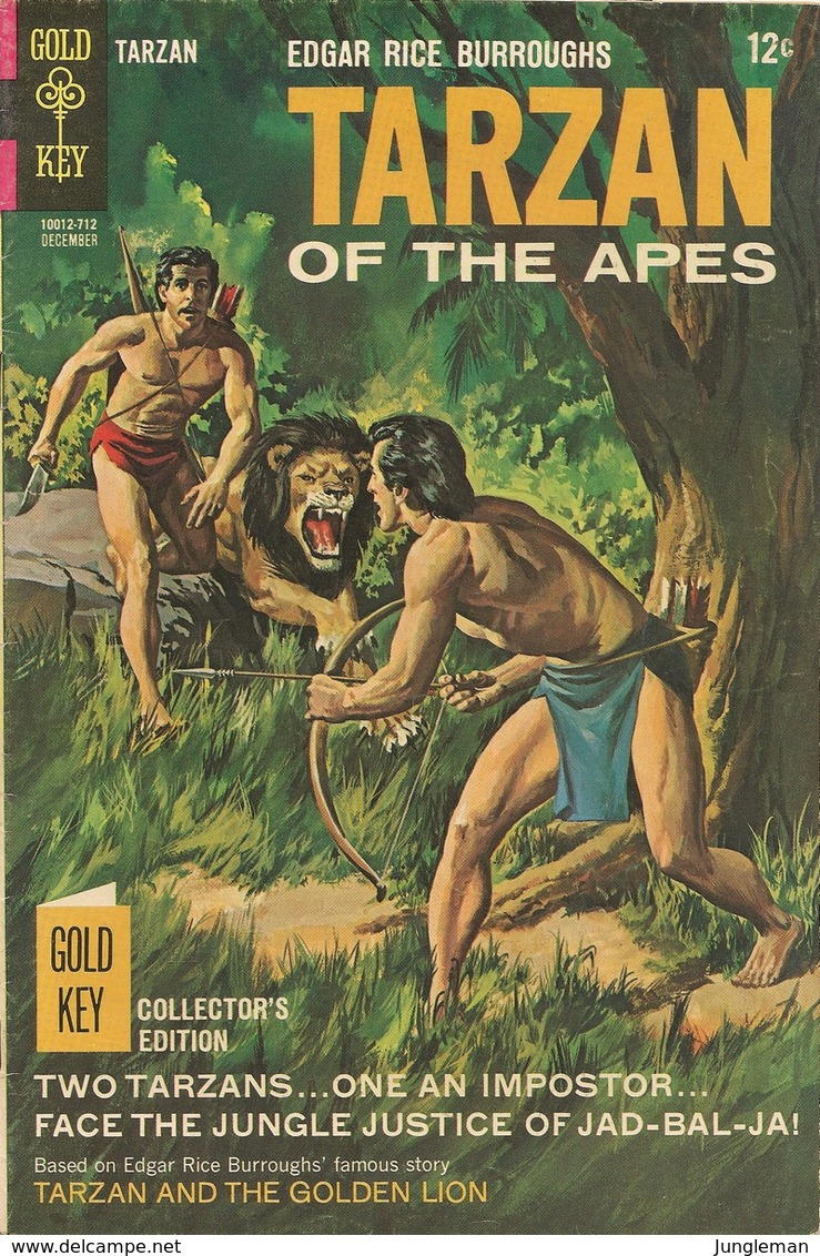 Tarzan Of The Apes Nr 173 - (In English) Gold Key - K.K. Publications - Decembre 1967 - Russ Manning - BE + - Andere Uitgevers