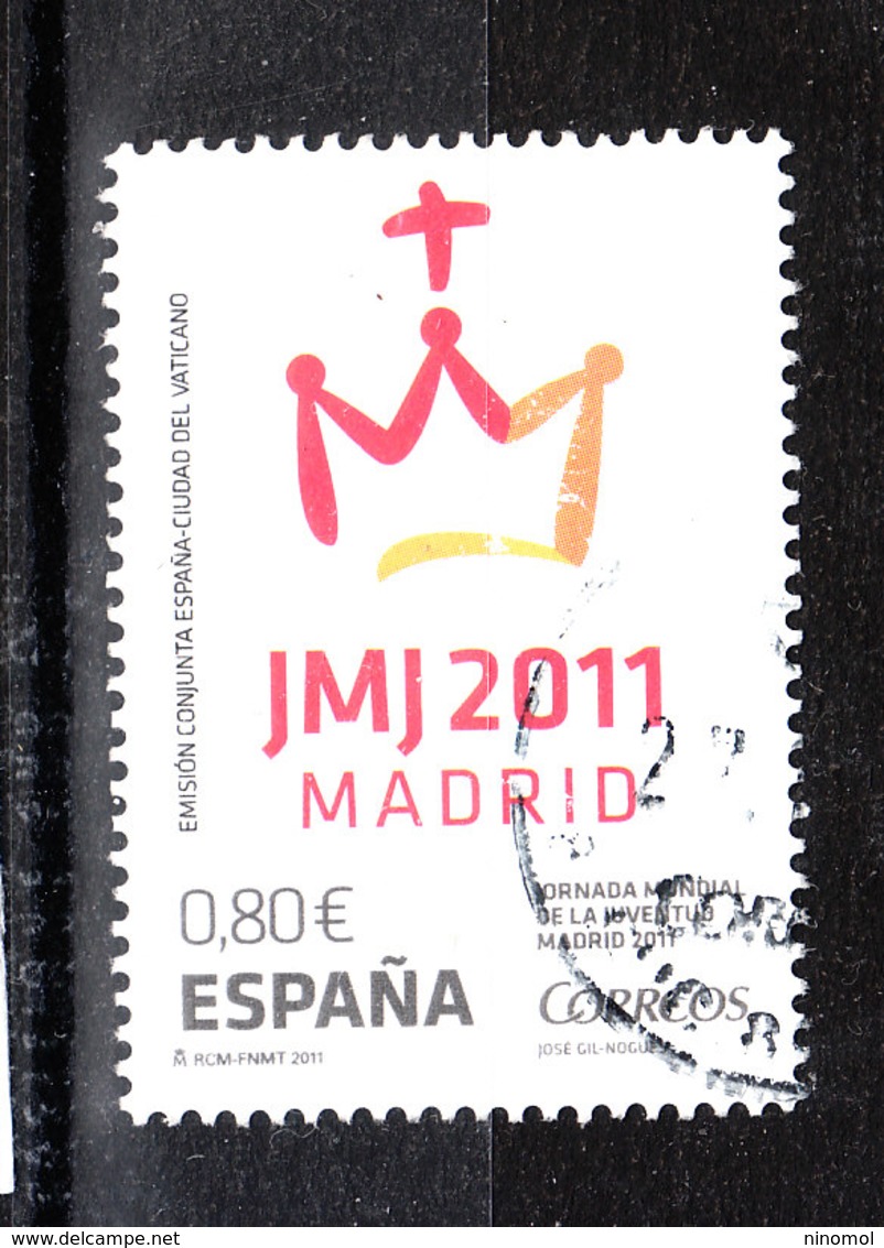 Spagna   -   2011.  JMJ.  Giorno Mondiale Della Gioventù. World Youth Day - Altri & Non Classificati