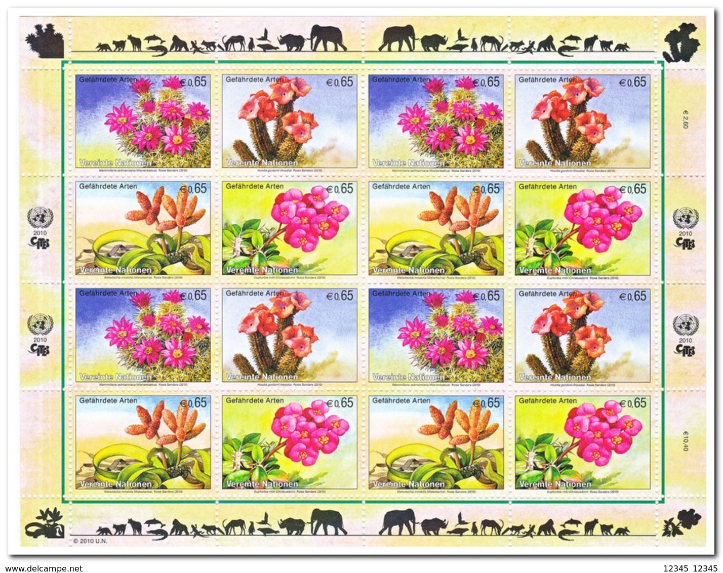 Wenen 2010, Postfris MNH, Plants - Ongebruikt