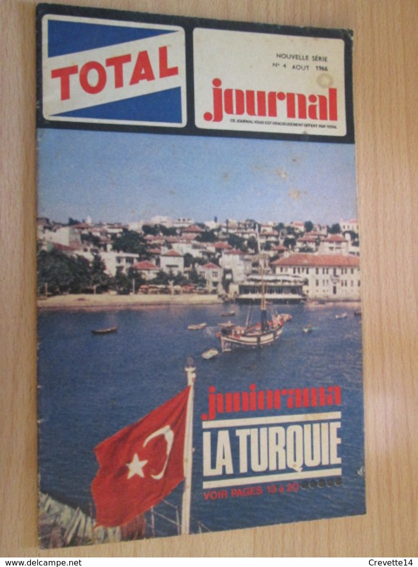 Petite Revue Publicitaire A5 Année 1966 N°4 TOTAL JOURNAL Incluant BD Inédité De JIJE GIRAUD Vu à 40€ Chez I-B - Objets Publicitaires