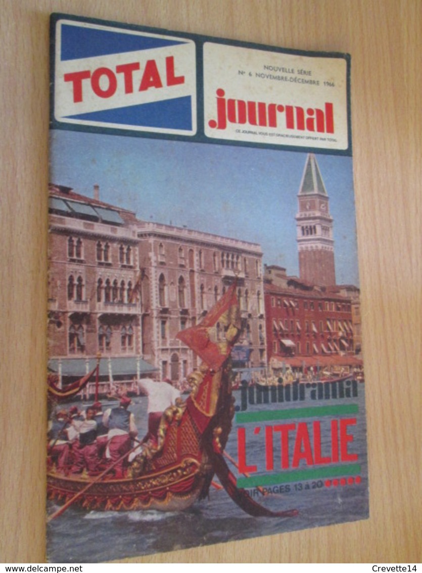 Petite Revue Publicitaire A5 Année 1966 N°5 TOTAL JOURNAL Incluant BD Inédité De JIJE GIRAUD Vu à 40€ Chez I-B - Objets Publicitaires