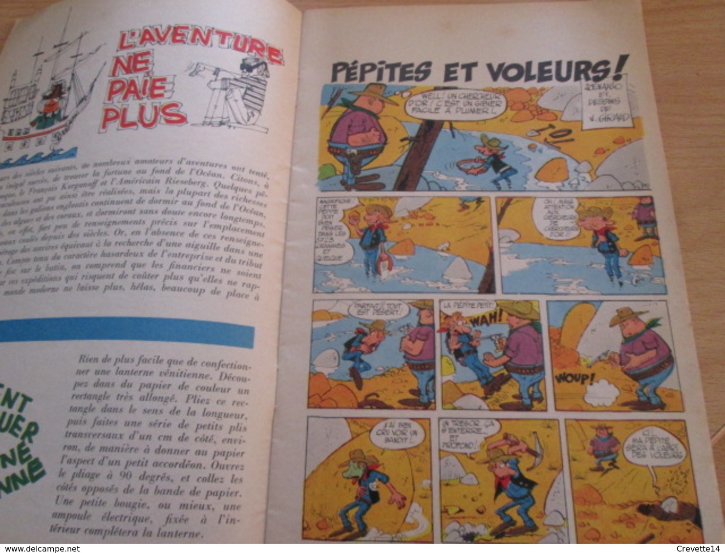 Petite Revue Publicitaire A5 Année 1966 N°5 TOTAL JOURNAL Incluant BD Inédité De JIJE GIRAUD Vu à 40€ Chez I-B - Objets Publicitaires