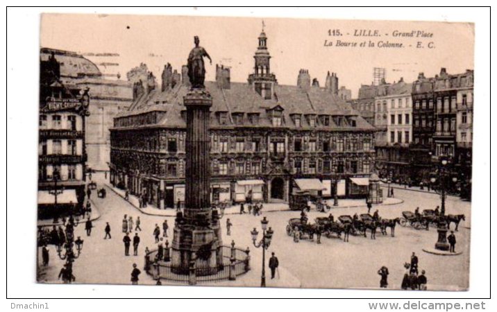 Lille - Grand'Place - Voir également Affranchissement 1925- Voir état - Lille