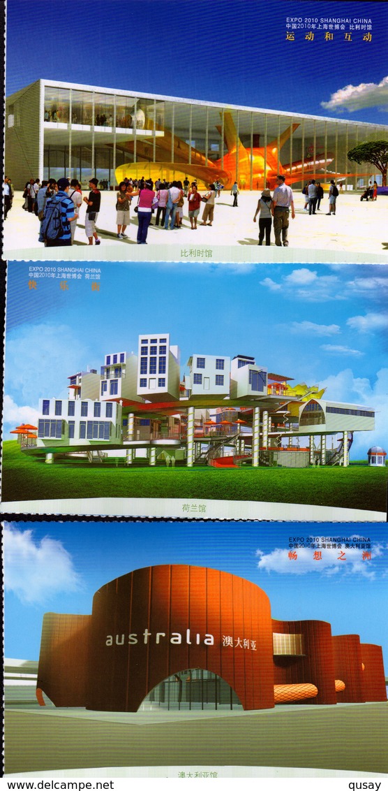 (18/2)   2010 China Shanghai Expo , 57 Prepaid Cards Postal Stationeries (a Complete Set) - 2010 – Shanghai (China)