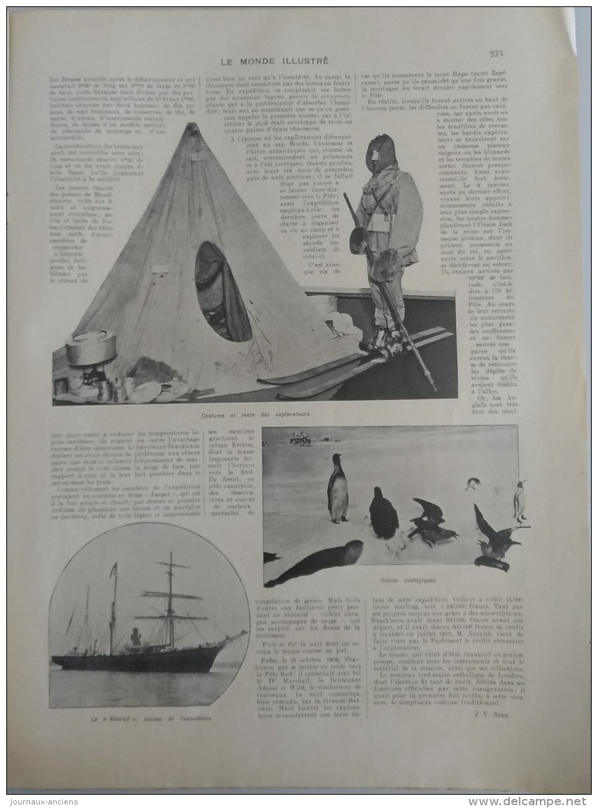 1909 LES ESPAGNOLS AU MAROC - TROUPES INDIGÈNES - FETES  ETATS UNIS - COURSE DE COTE DE GAILLON - TOUL À  TRONVILLE