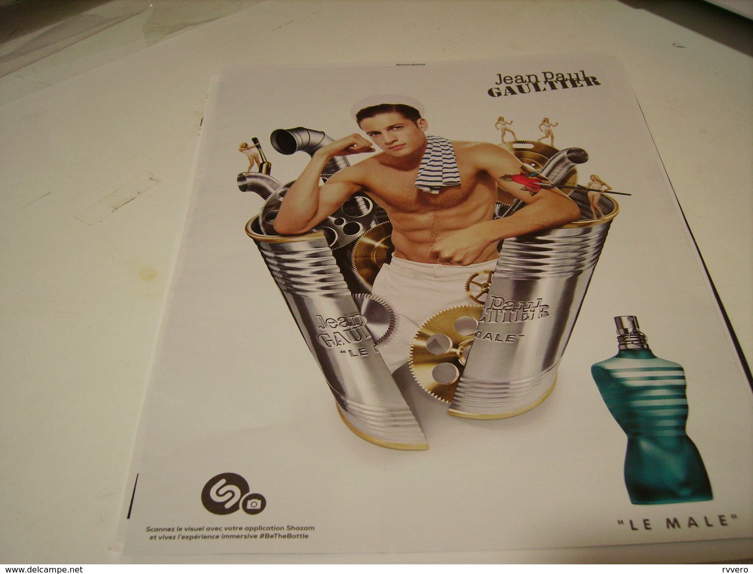 PUBLICITE AFFICHE PARFUM LE MALE DE JEAN PAUL GAUTHIER - Unclassified