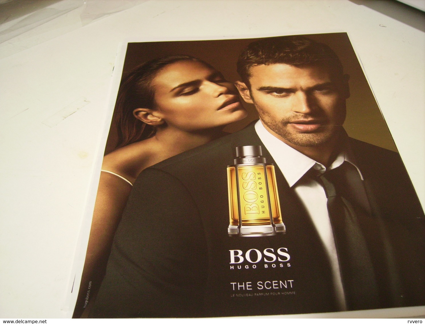 PUBLICITE PARFUM THE SCENT HUGO BOSS 1980 - Other & Unclassified