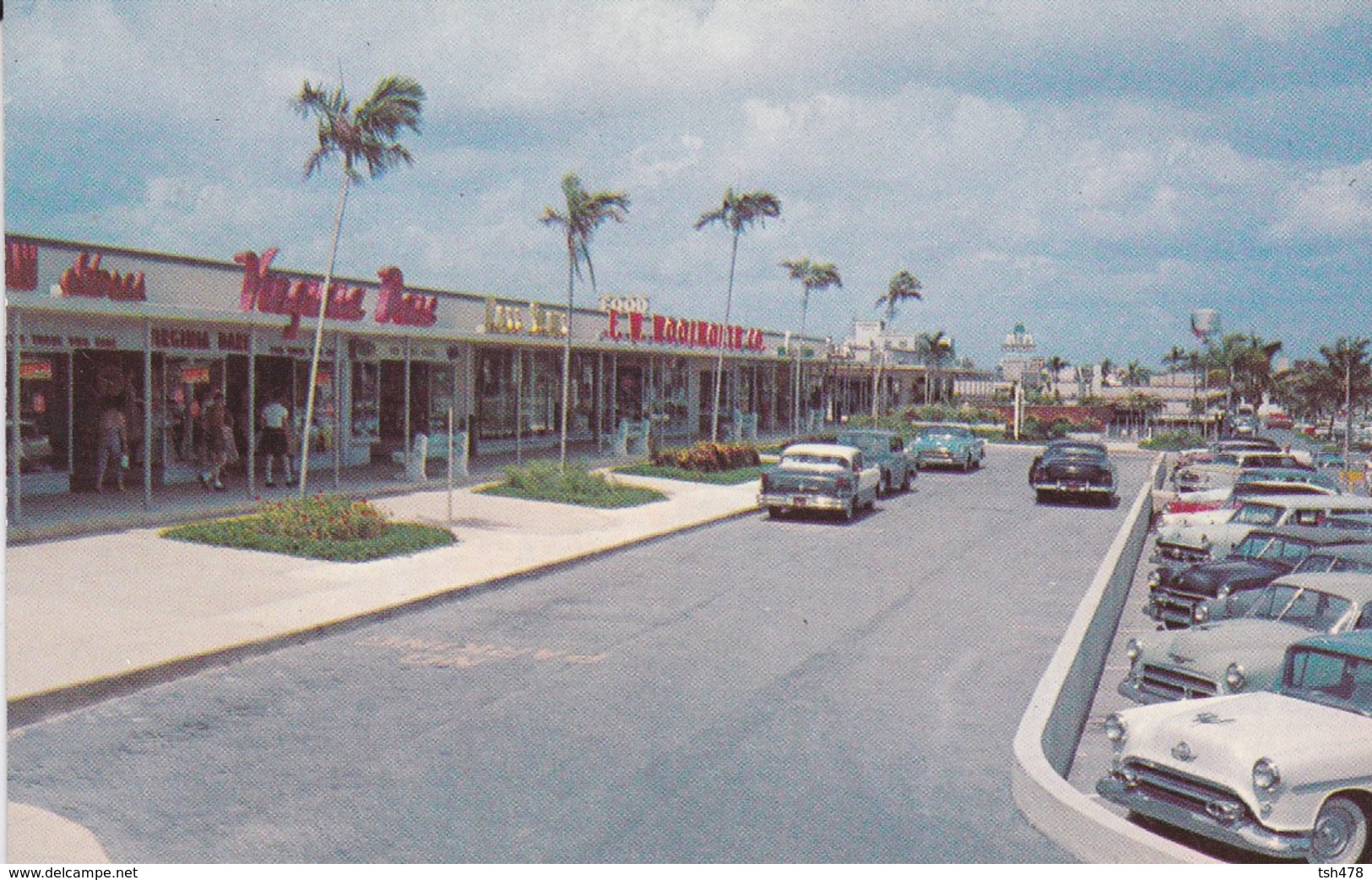 ETATS-UNIS--FLORIDE--RARE--FT. LAUDERDALE--sunrise Shopping Center--( Voitures Américaines )---voir 2 Scans - Fort Lauderdale