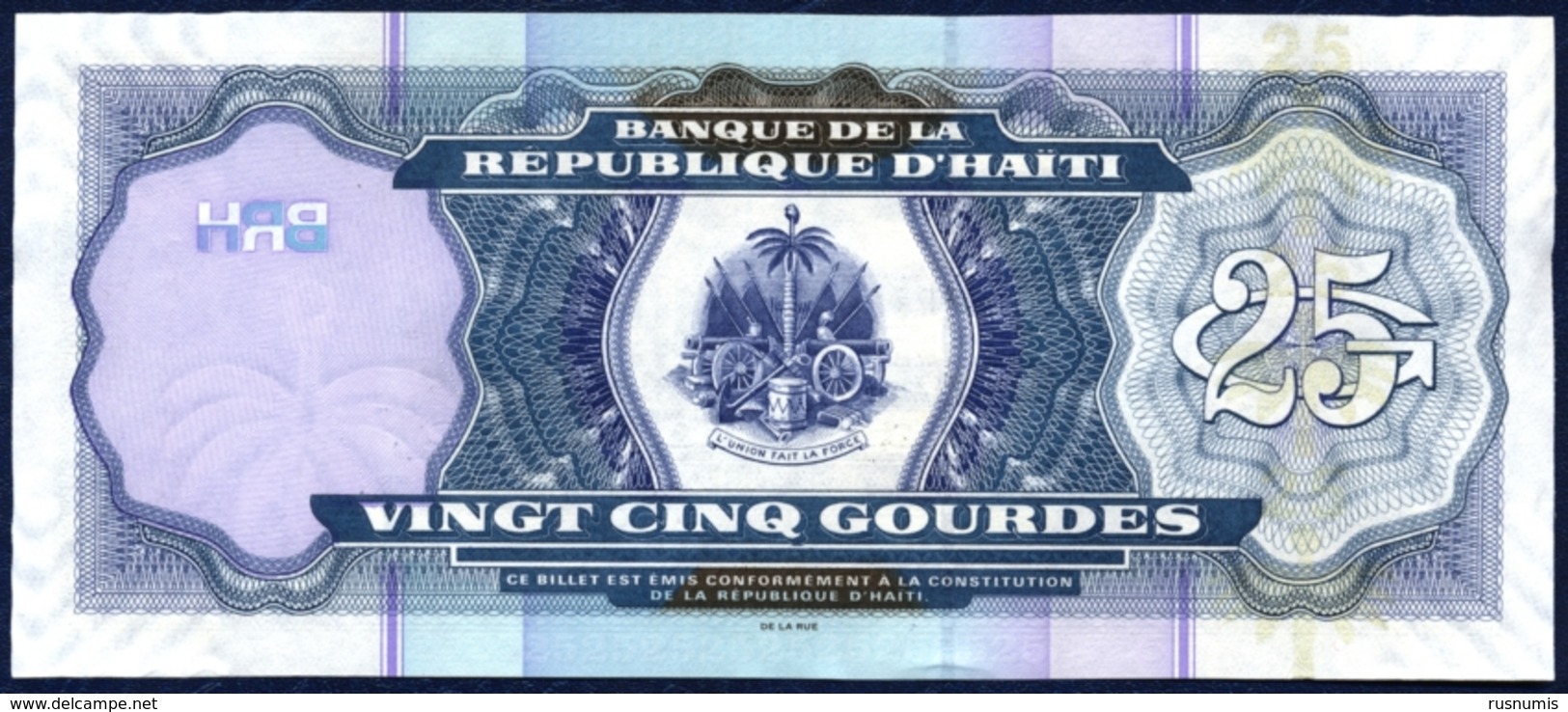 HAITI 25 GOURDES P-266d Palace Of Justice Port-au-Prince 2009 UNC - Haïti