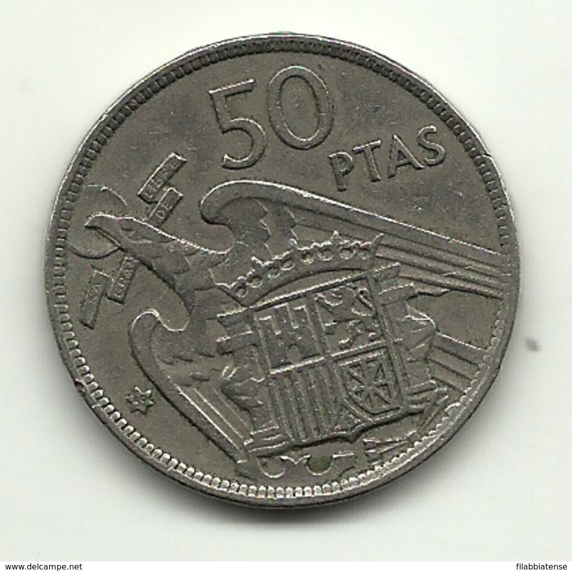 1957 - Spagna 50 Pesetas       ---- - 50 Pesetas