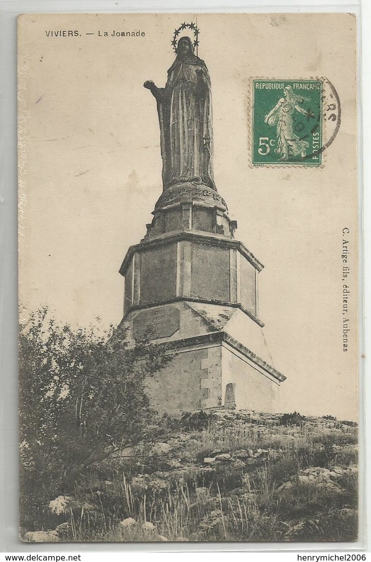 07 Ardèche - Viviers La Joanade Ed Artige D'aubenas 1910 - Viviers