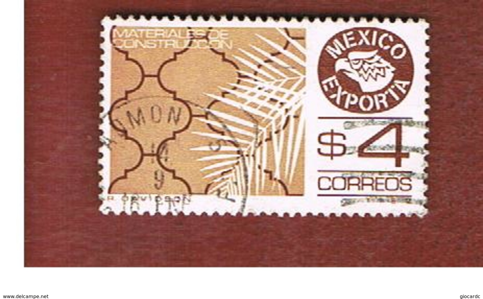 MESSICO (MEXICO) -  SG 1359b   - 1975  MEXICAN EXPORTS: TILES  -  USED° - Messico