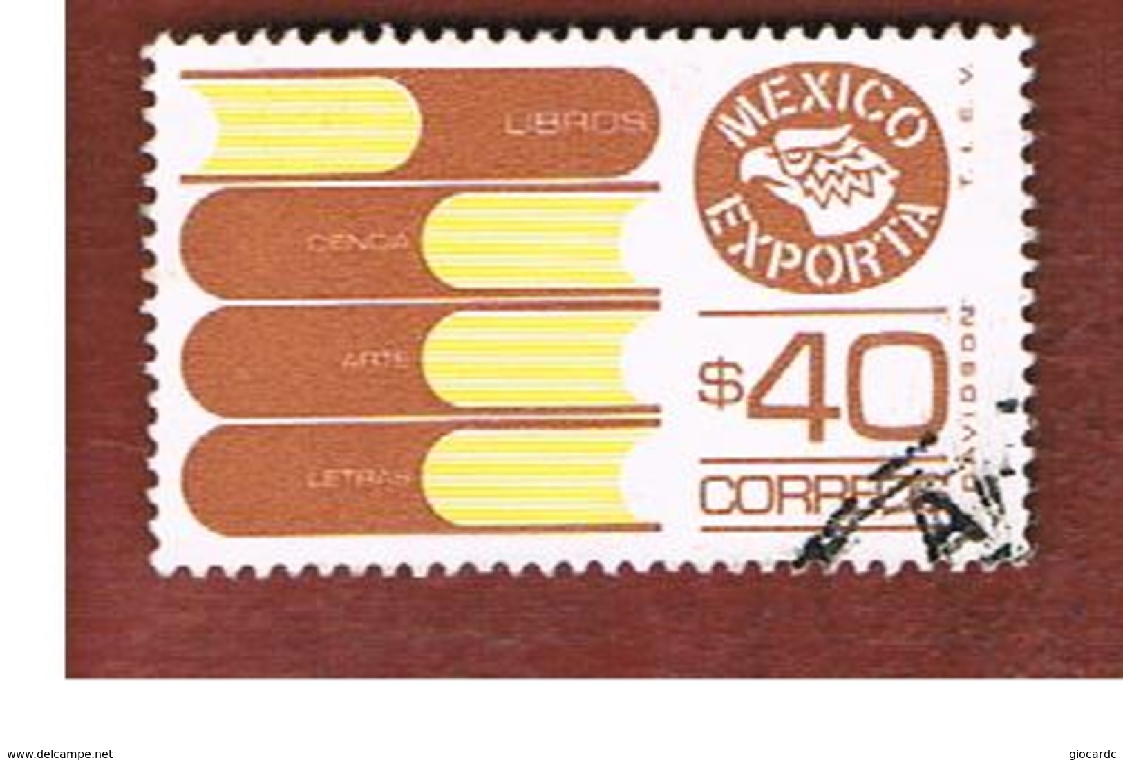 MESSICO (MEXICO) -  SG 1360bk   - 1984    MEXICAN EXPORTS:   BOOKS          -  USED° - Messico