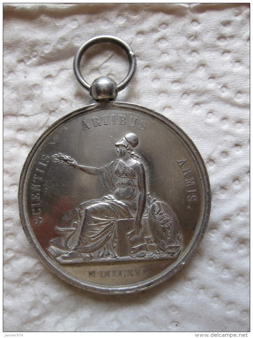 Medaille En Argent Ecole De Soreze 1816 - Autres & Non Classés