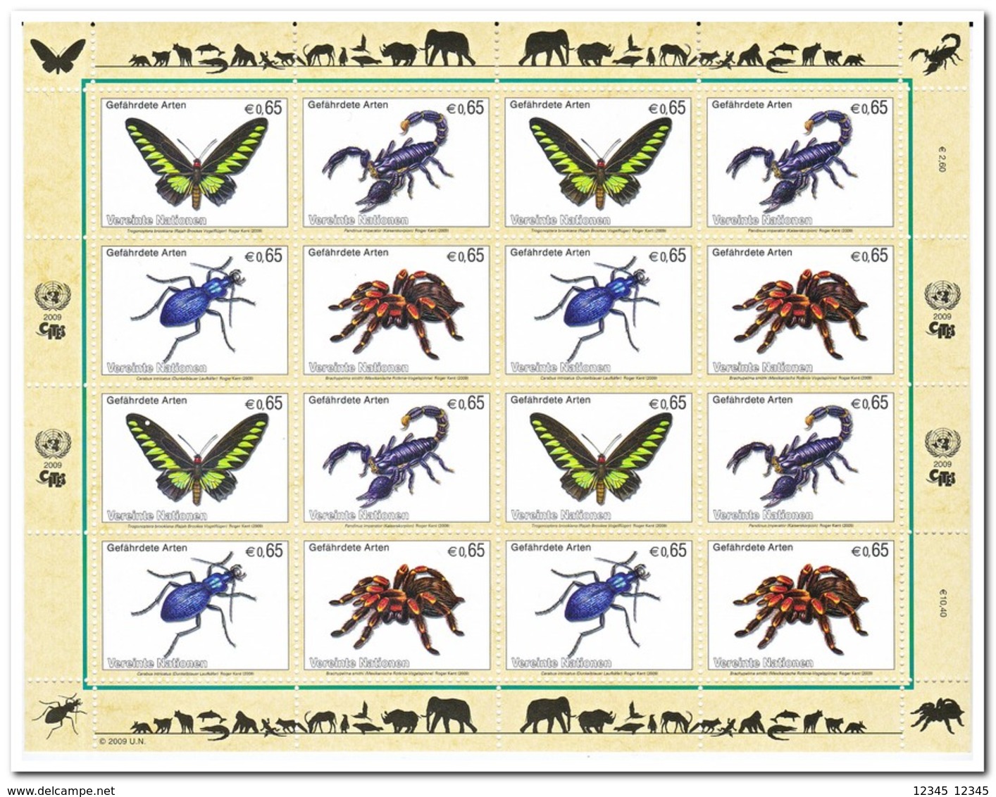 Wenen 2009, Postfris MNH, Insects - Ongebruikt
