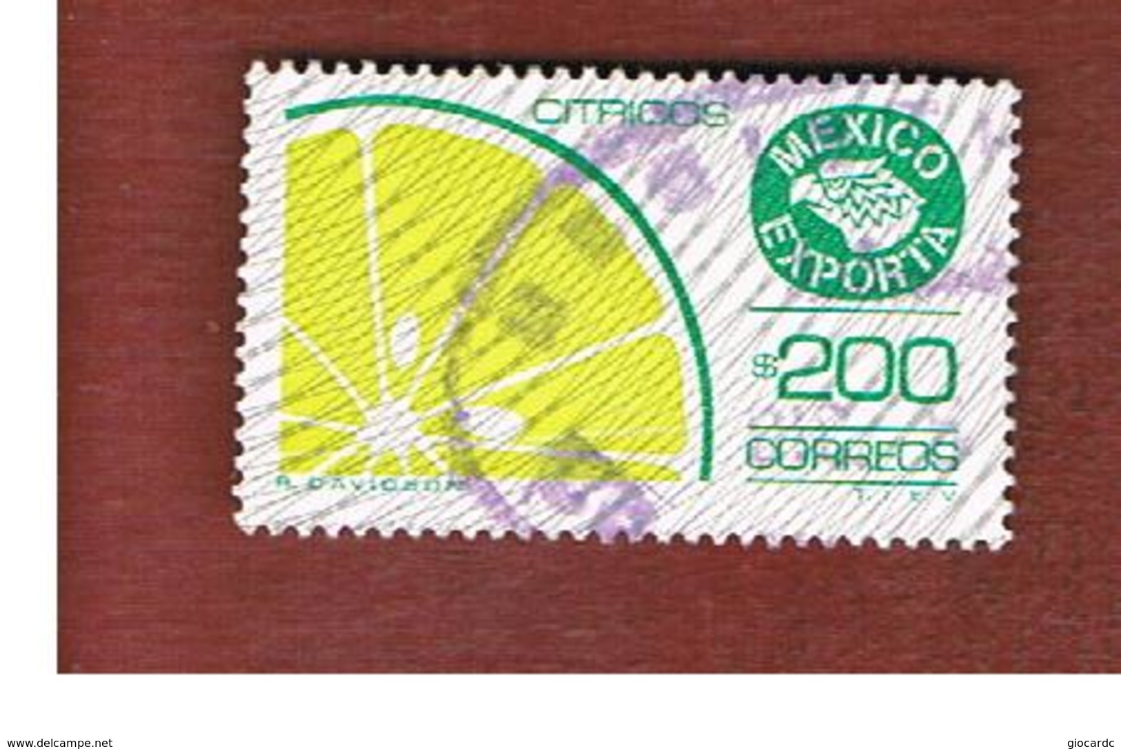 MESSICO (MEXICO) -  SG 1360f   - 1983    MEXICAN EXPORTS:   CITRUS  FRUIT          -  USED° - Messico