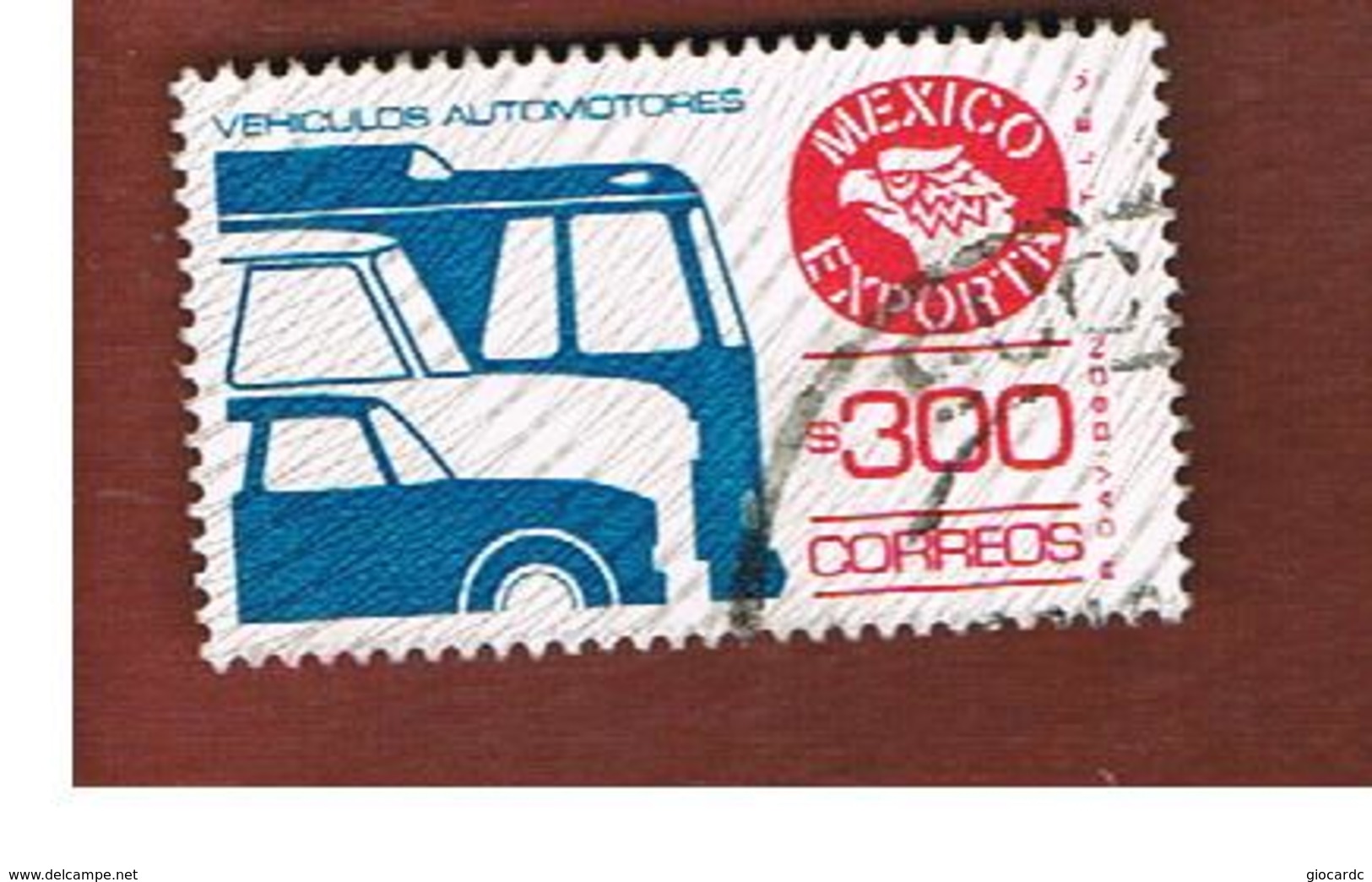 MESSICO (MEXICO) -  SG 1360g   - 1983    MEXICAN EXPORTS:   MOTOR VEHICLES          -  USED° - Messico