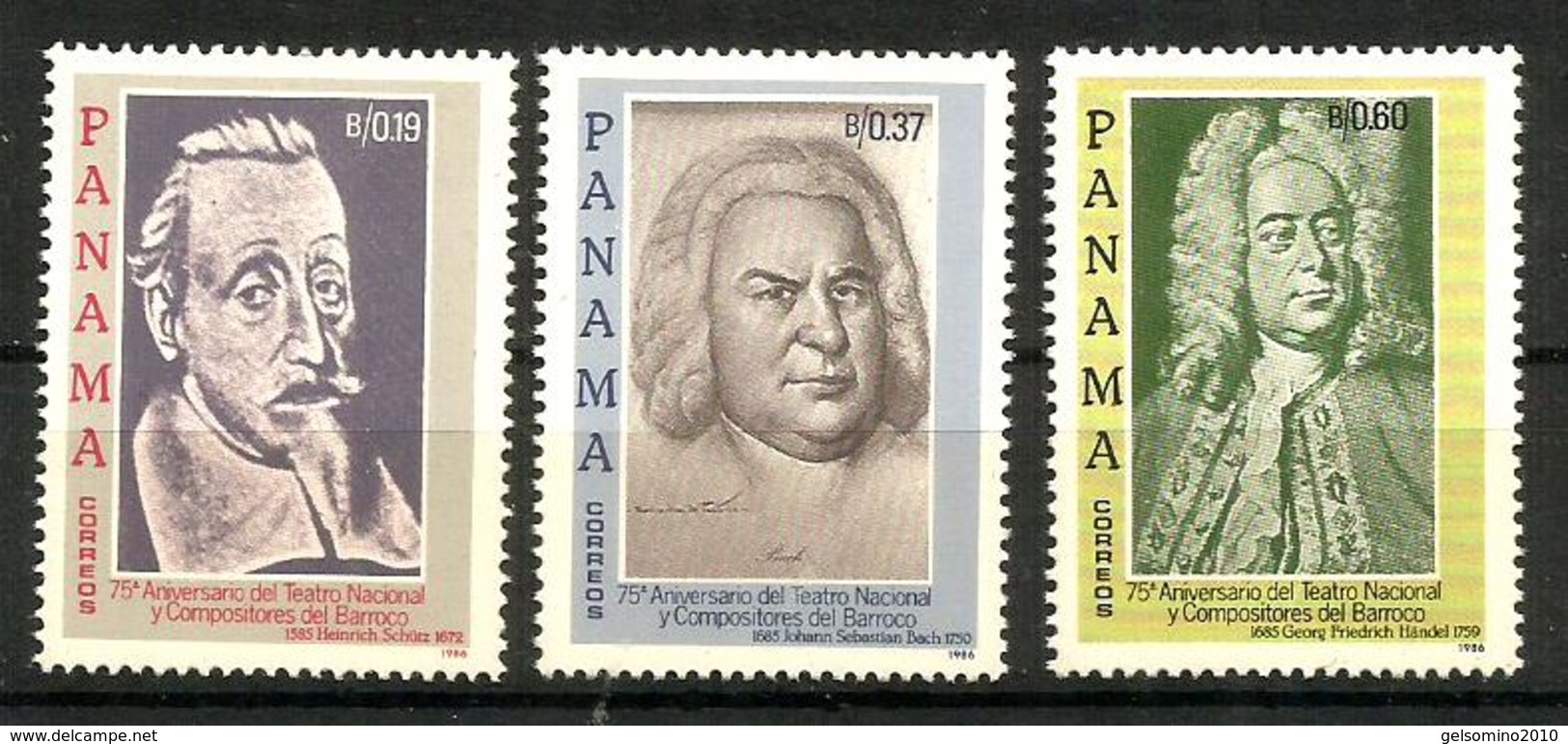 PANAMA  Serie Completa Nuova ** MNH - Panama