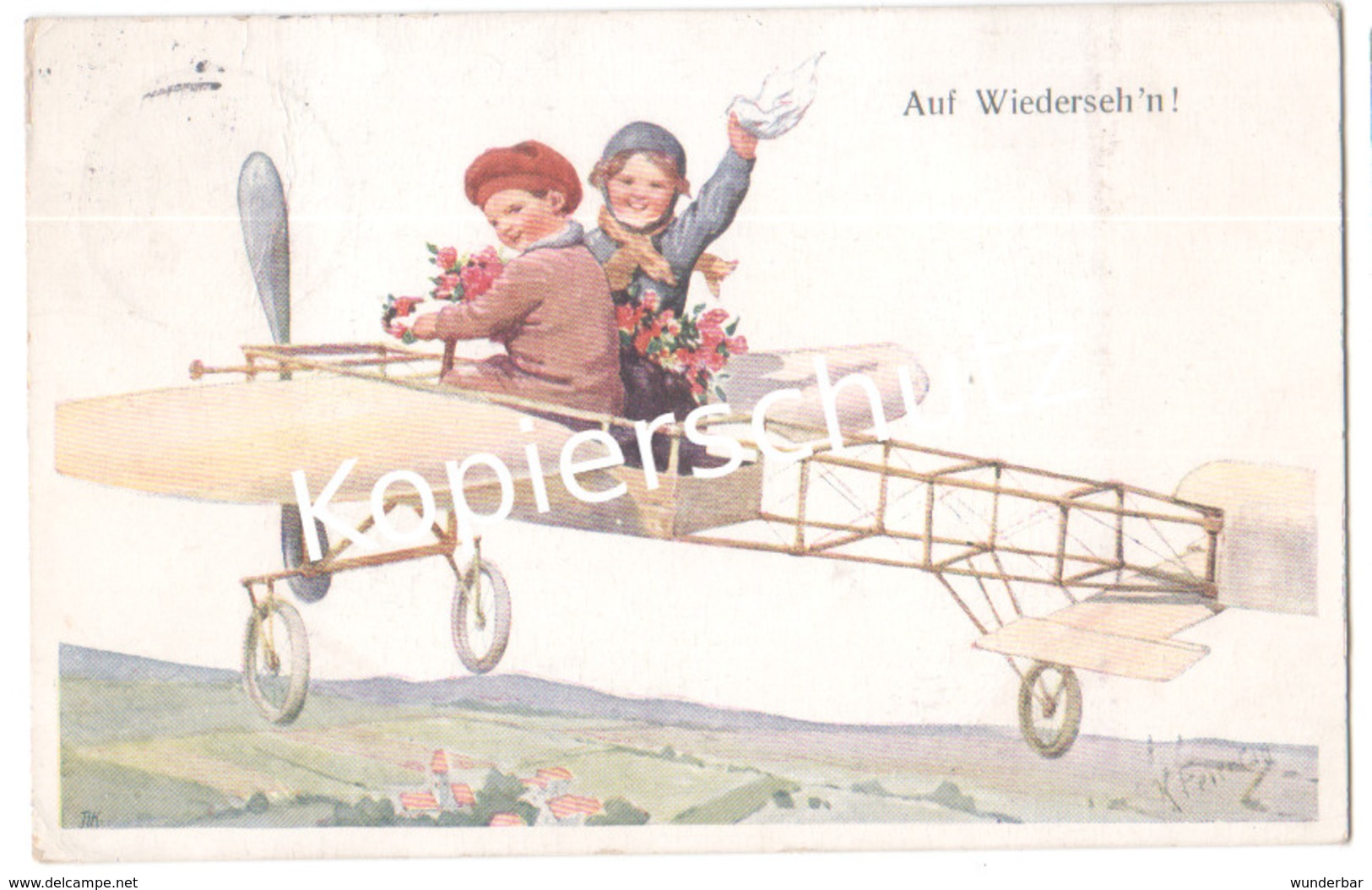 Auf Wiederseh'n !, 1913 (z5755) - Feiertag, Karl