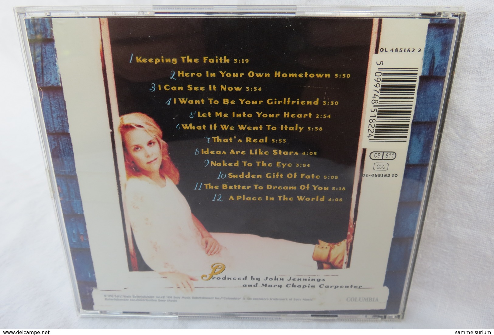 CD "Mary Chapin Carpenter" A Place In The World - Country & Folk