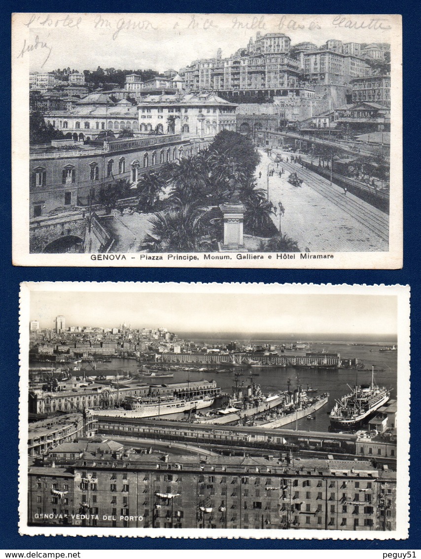 Genova. Lot de 16 cartes. Voir descriptions