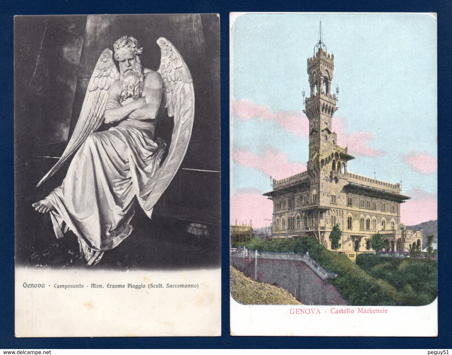 Genova. Lot de 16 cartes. Voir descriptions