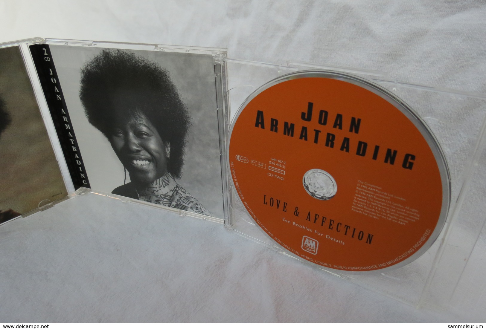 2 CDs "Joan Armatrading" Love & Affection - Disco, Pop