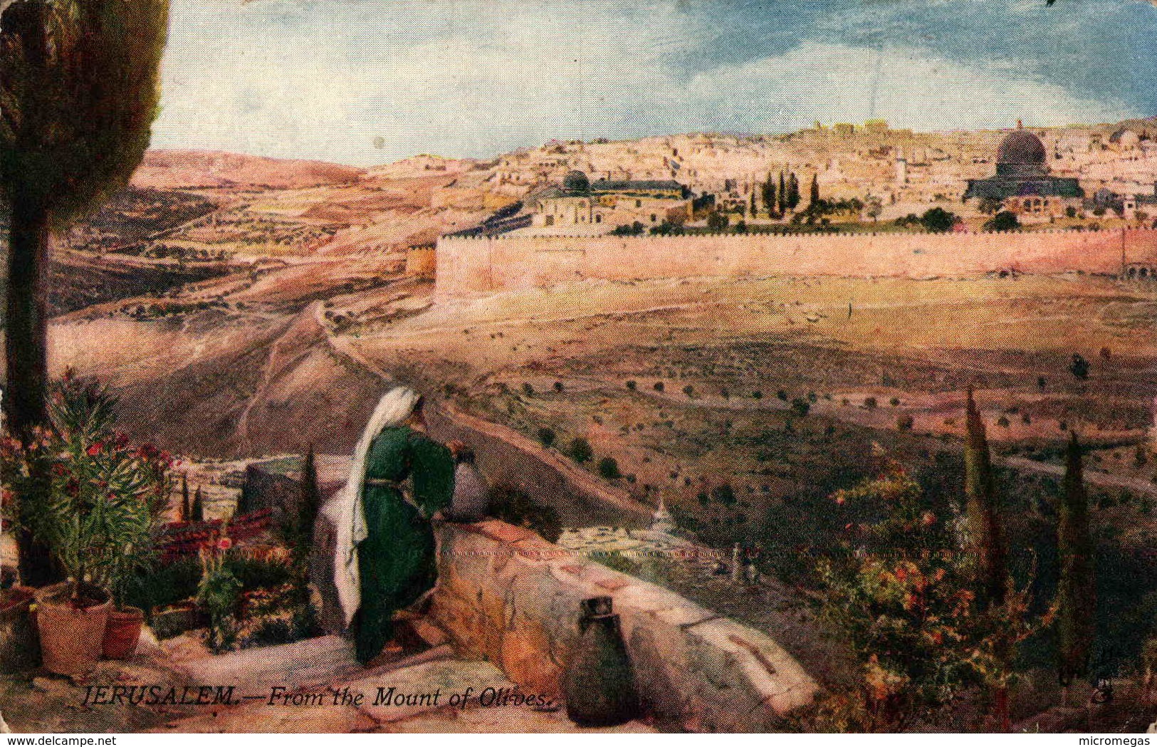 Raphael TUCK - Jerusalem - From The Mount Of Olives - Tuck, Raphael