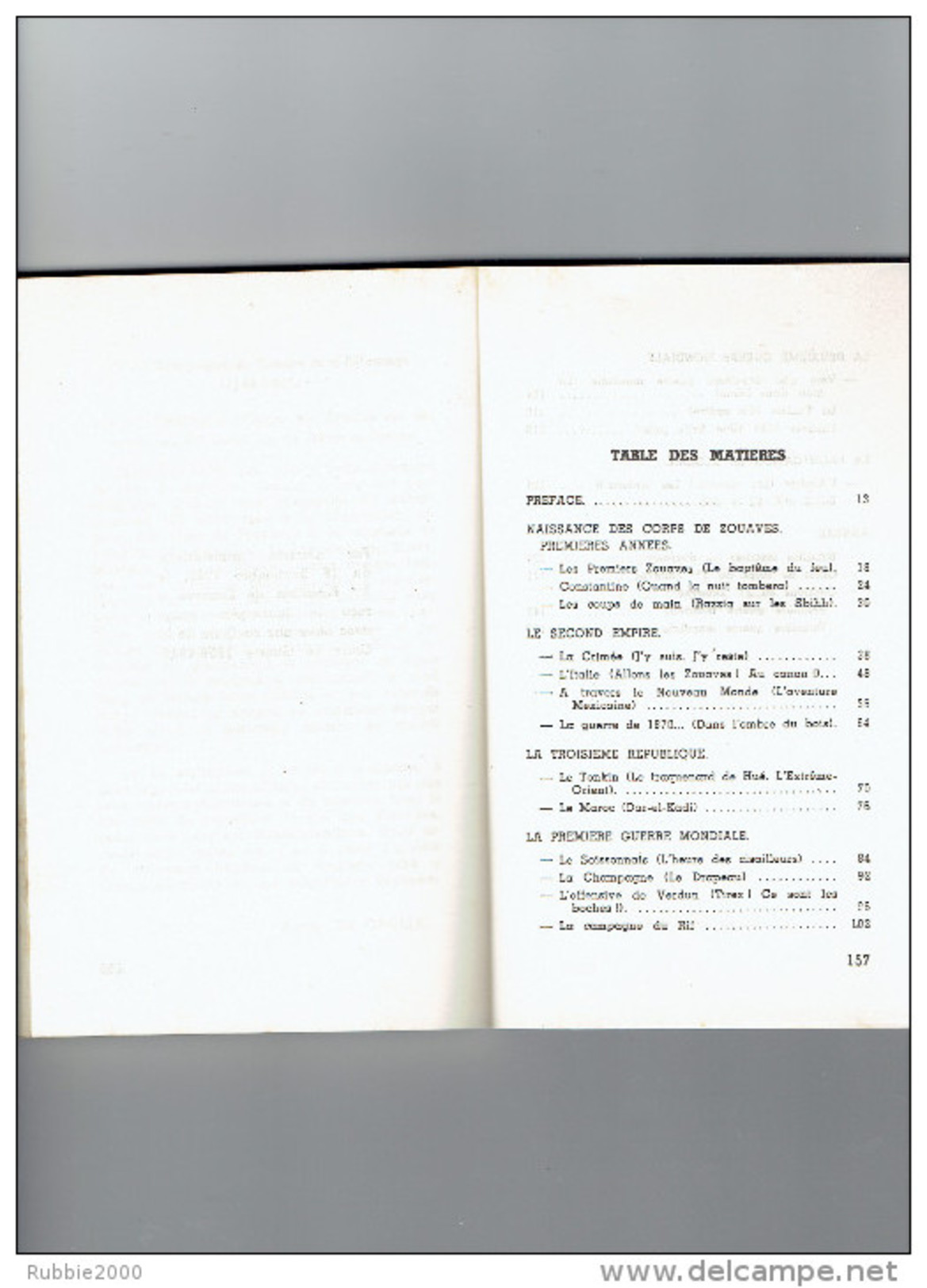 17 HISTOIRES DE CHACALS 1961 HISTORIQUE DU 3e ZOUAVE DE LA NAISSANCE A LA PACIFICATION EN ALGERIE - Français