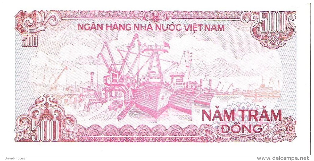 Vietnam - Pick 101 - 500 Dong 1988 - Unc - Vietnam