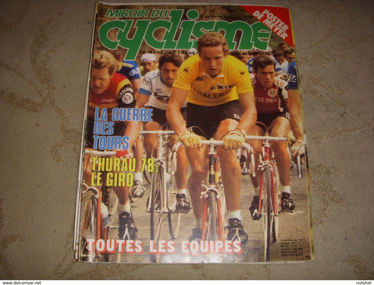 MIROIR Du CYCLISME 246 02.1978 CYCLO CROSS ZWEIFEL THURAU EQUIPES CALENDRIER - Sport