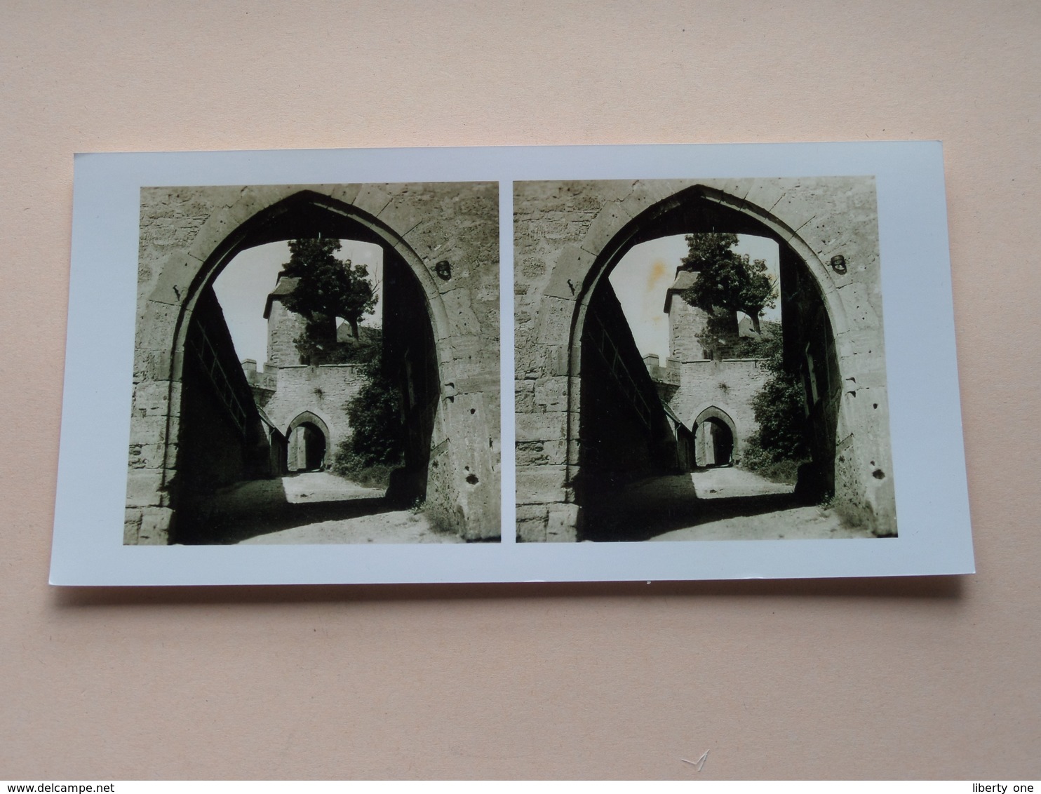 ROTHENBURG Of Der TAUBER ( 3 Pcs. De Photo Stereo Moderne ( Copie ?? ) Anno 19?? ( Voir / Zie Photo ) ! - Photos Stéréoscopiques