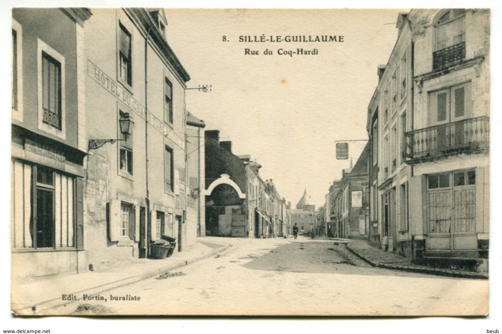 Vlc 72 - Sillé Le Guillaume : Rue Du Coq-Hardi - Sille Le Guillaume