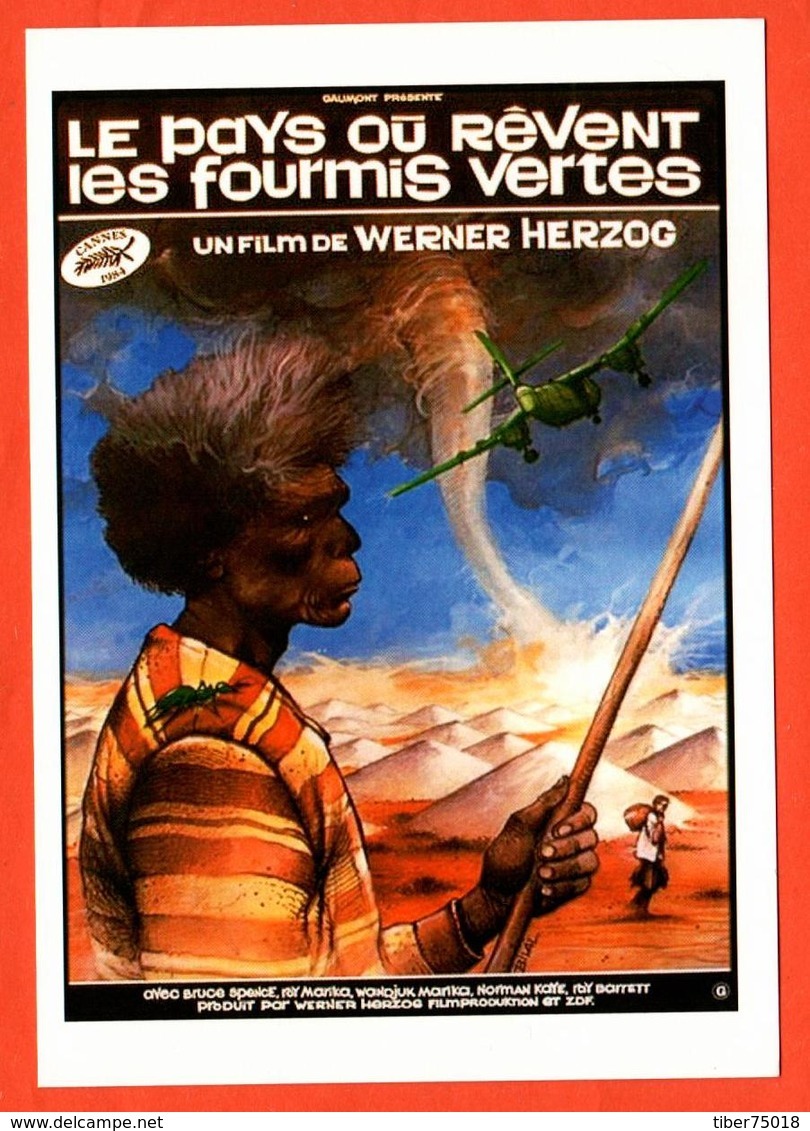 Carte Postale : Le Pays Où Rêvent Les Fournis Vertes (cinéma - Affiche - Film) Illustration : Enki Bilal - Other & Unclassified
