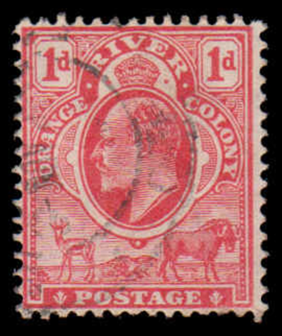 Orange River Colony Scott # 62, 1p Carmine (1903) King Edward VII, Used - Autres & Non Classés