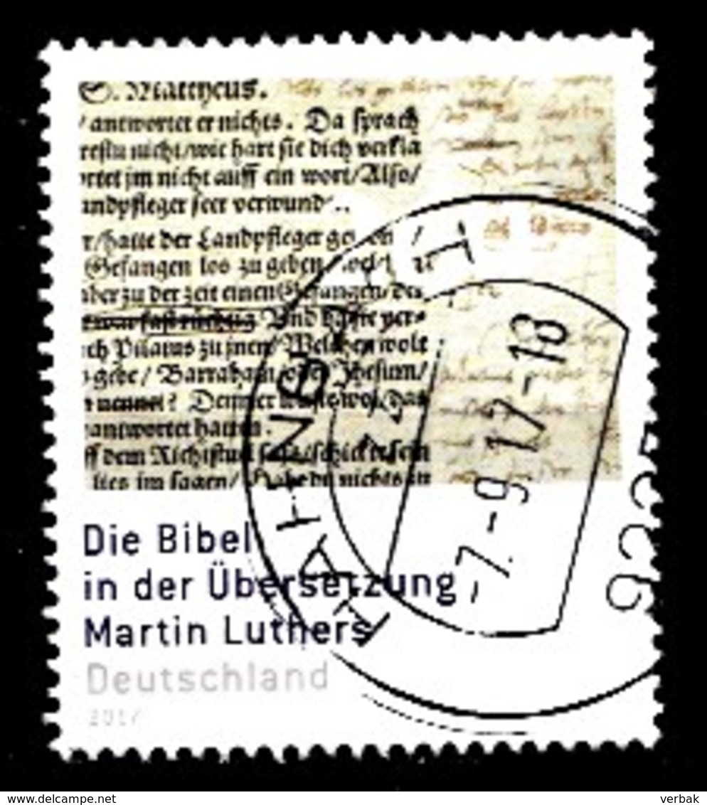 Bund 2017  Mi.nr.:3277 Die Bibel In Der....  Gestempelt / Oblitérés / Used - Gebruikt