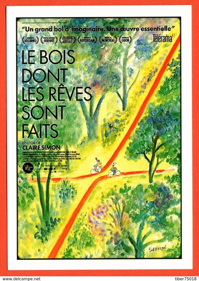Carte Postale : Le Bois Dont Les Rêves Sont Faits (cinema Affiche Film) Illustration Sempé - Sempé