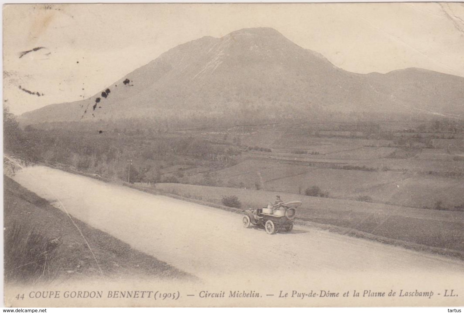 Coupe Gordon-Bennett, Circuit Michelin, Le Puy De Dôme Et La Plaine De Laschamp - Autres & Non Classés