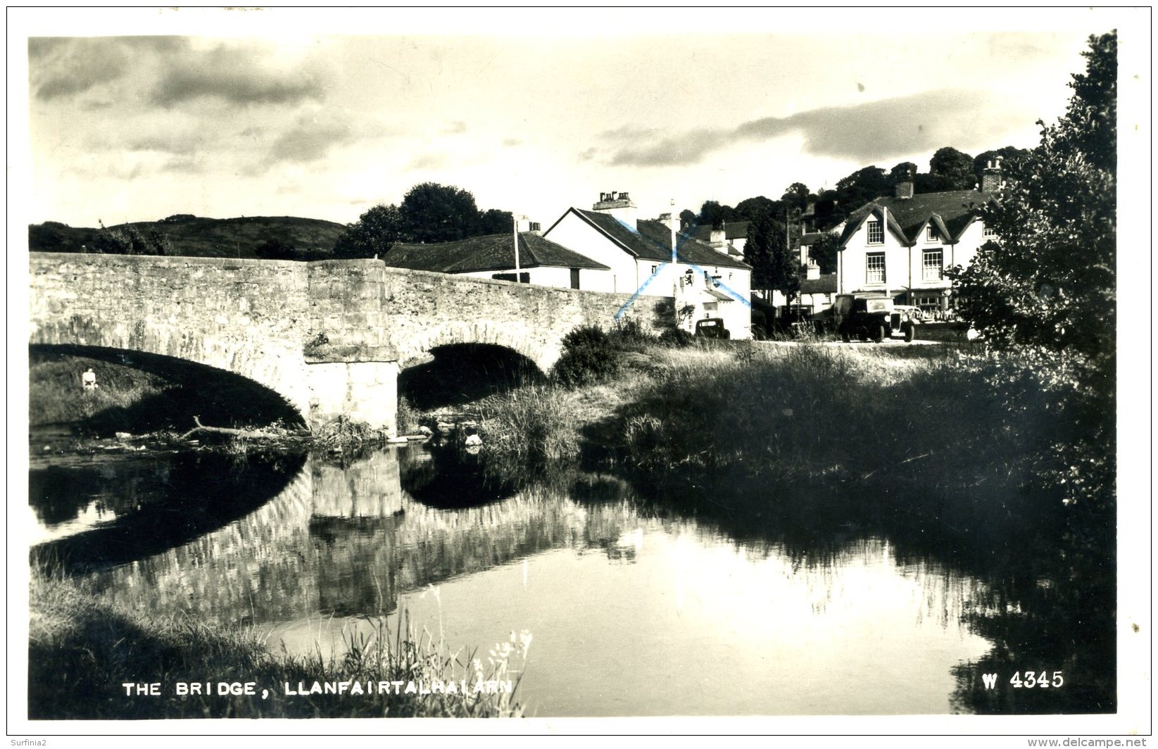 FLINTSHIRE - LLANFAIRTALHALARN THE BRIDGE RP Clw419 - Flintshire