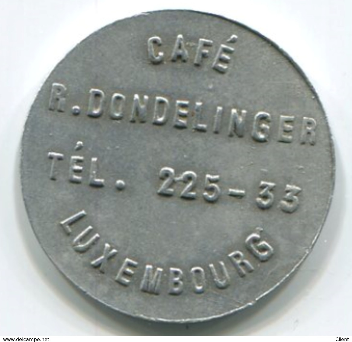 Luxembourg - !!!! 6 Jetons De Café Différents !!!!!! - Other & Unclassified