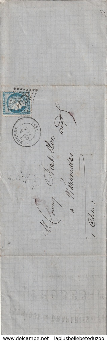 LETTRE - FACTURE Et Billet à Ordre -  1875 - 18 - SANCERRE - Fabrique De Draperie CROSES - NEE - NERONDES - 1800 – 1899