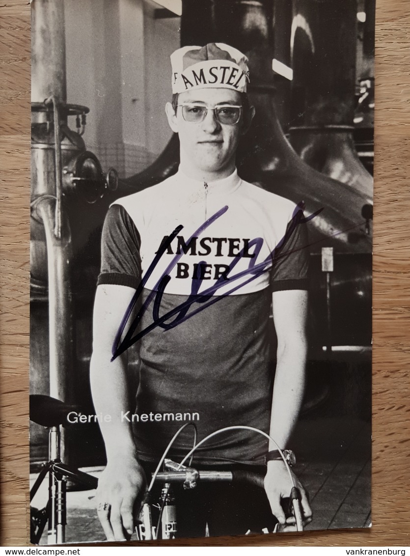 Gerrie Knetemann - Amstel Bier - CP - Cycling - Cyclisme - 1972 - Signature - Wielrennen